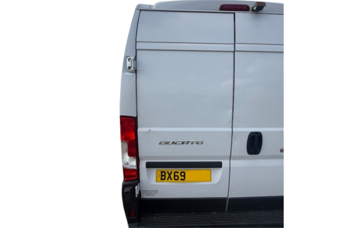 REAR DOOR FIAT DUCATO MK4 2.3 EURO 6 2020 BACK PASSENGER LEFT WHITE