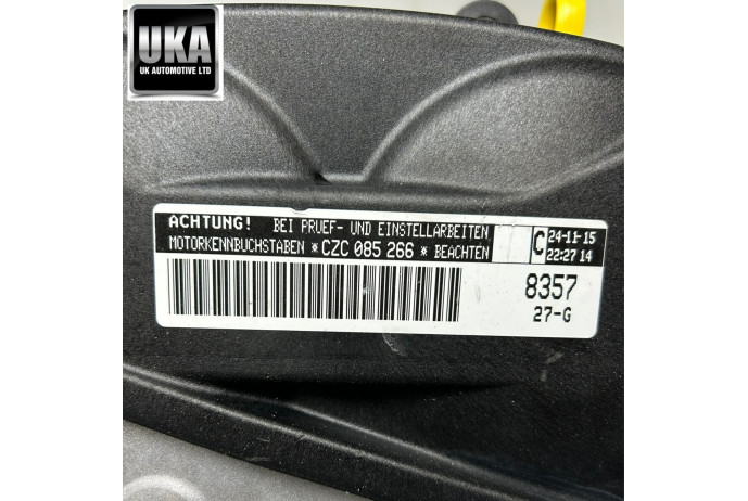 ENGINE CZC VW GOLF 1.4 TSI 1395CC E6 MK7 VOLKSWAGEN 2015 CZCA VOLKSWAGEN BW