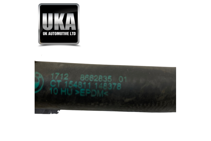 HOSE 8662835 BMW 118 1.5 PETROL 2019 2,300 WATER COOLANT PIPE