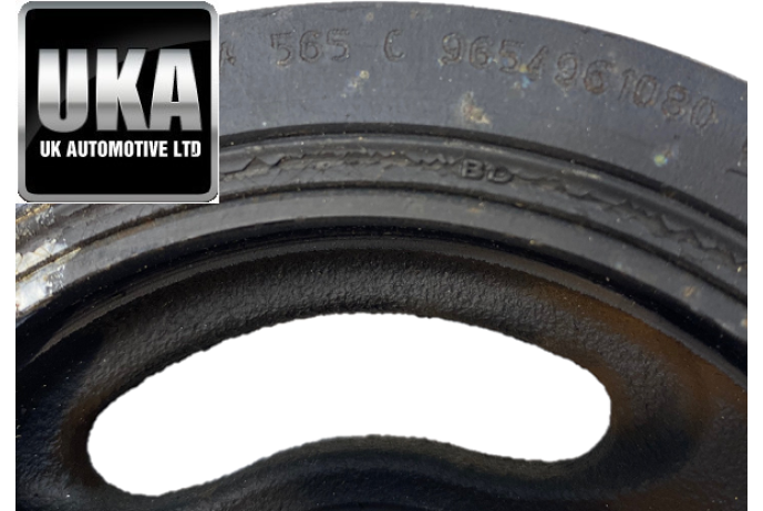 FORD FIESTA MK8 1.6 TDCI CRANKSHAFT PULLEY CRANK PULLEY 9654961080