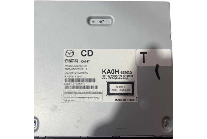 SCREEN KA0H-669G0 MAZDA CX-5 MK1 SATNAV DISPLAY RADIO HEAD UNIT CD NAV 2013-2017