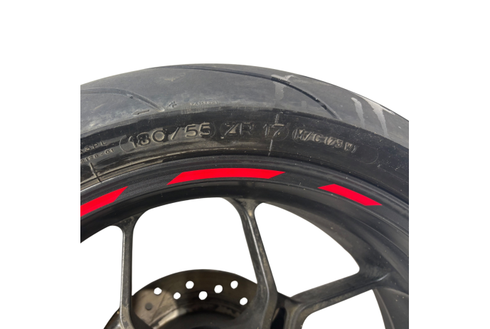 REAR WHEEL HONDA CBR 650R MICHELIN PILOT POWER TYRE 180 55 ZR17 2019 - 2023