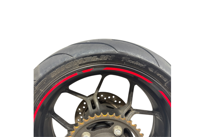 REAR WHEEL HONDA CBR 650R MICHELIN PILOT POWER TYRE 180 55 ZR17 2019 - 2023