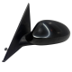 MIRROR BMW 1 SERIES E87 DOOR WING MIRROR IN BLACK PASSENGER LEFT 2008