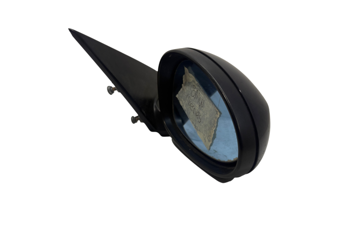 MIRROR BMW 1 SERIES E87 DOOR WING MIRROR IN BLACK DRIVERS RIGHT 2008