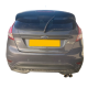 BUMPER FORD FIESTA MK7 ZETEC S REAR IN MIDNIGHT SKY GREY WITH PARKING SENSORS