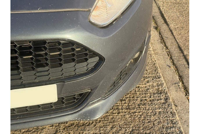 BUMPER FORD FIESTA MK7 ZETEC S FRONT IN MIDNIGHT SKY GREY