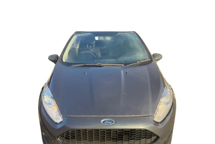 BONNET FORD FIESTA MK7 BONNET WITH HINGES IN MIDNIGHT SKY GREY 2013-2017