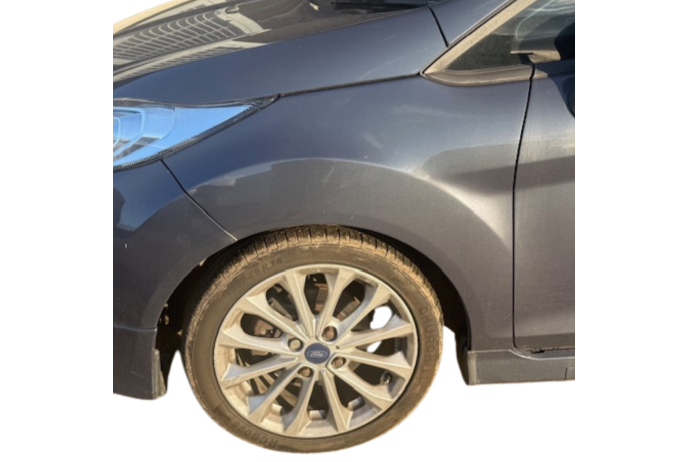 WING FORD FIESTA MK7 FRONT FENDER IN MIDNIGHT SKY GREY PASSENGER LEFT 2013-2017