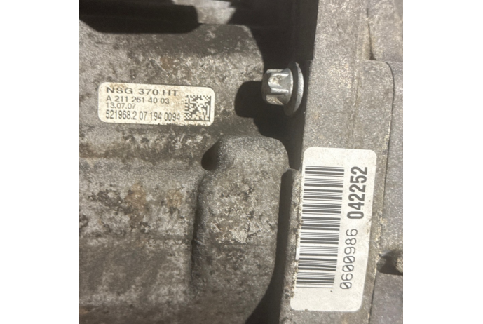 GEARBOX A9062601000 MERCEDES SPRINTER 2.1 6 SPEED MANUAL GEAR BOX 711651