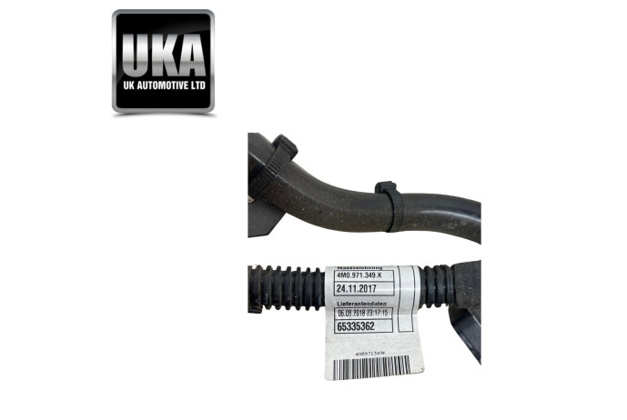 LOOM 4M0971349K  AUDI Q7 3.0 TDI S LINE 2018 ALTERNATOR BATTERY CABLE WIRING