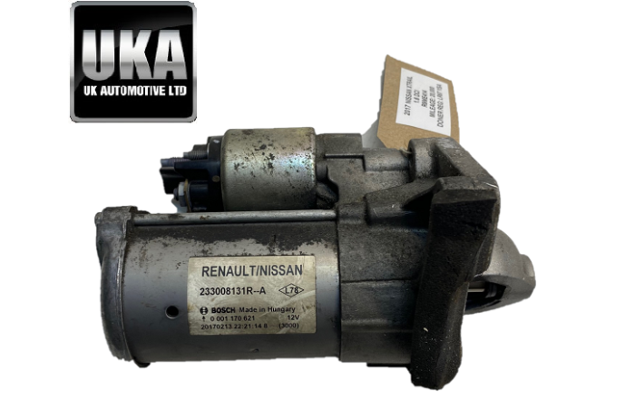 2017 NISSAN X TRAIL XTRAIL 1.6 DCI BOSCH STARTER MOTOR 233008131R