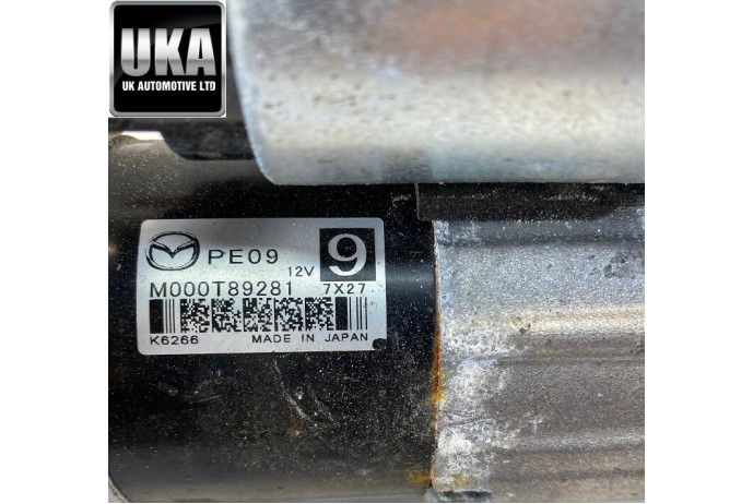 2018 MAZDA 3 SPORT 2.0 PETROL STARTER MOTOR M000T89281