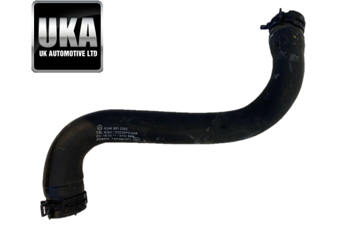 2018 MERCEDES A-CLASS 1.6 PETROL AMG WATER COOLANT HOSE A2465010282