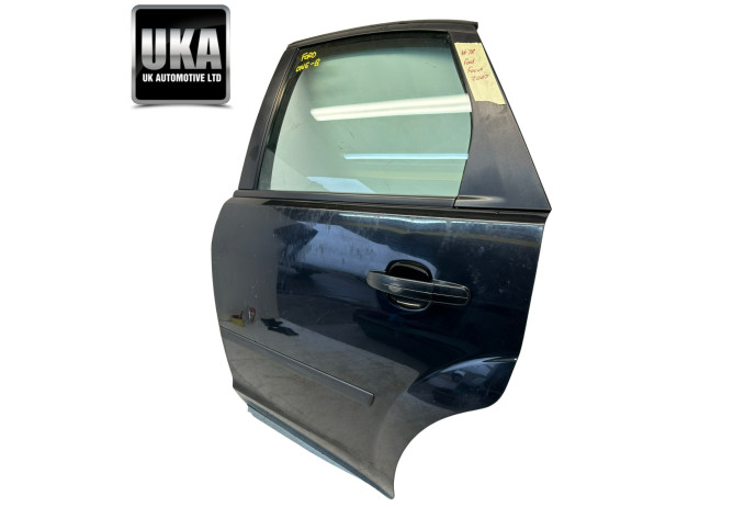 DOOR FORD FOCUS MK3 PASSENGER LEFT REAR DOOR IN BLACK 05-08 #78