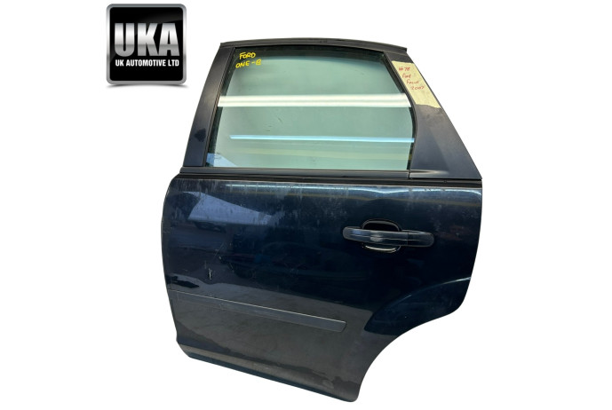 DOOR FORD FOCUS MK3 PASSENGER LEFT REAR DOOR IN BLACK 05-08 #78
