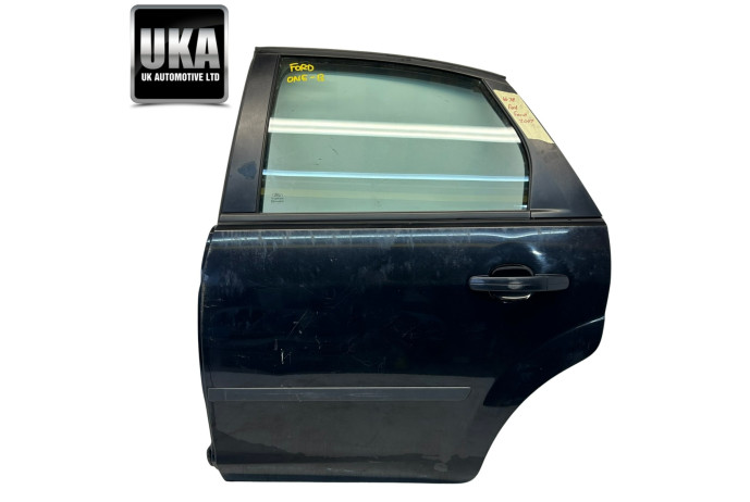 DOOR FORD FOCUS MK3 PASSENGER LEFT REAR DOOR IN BLACK 05-08 #78