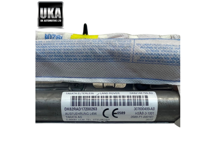 AIRBAG DK-6214K159-AD RANGE ROVER SPORT L494 ROOF CURTAIN RIGHT RH LR043056