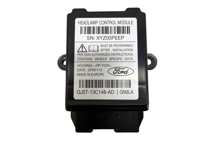 MODULE GJ5T-13C148-AD FORD KUGA MK2 HEADLIGHT CONTROL 2016-2019
