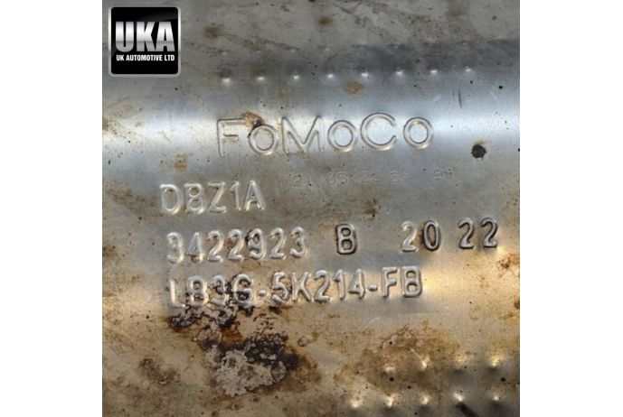 EXHAUST LB3G-5K214-FB FORD RANGER 2.0 EURO 6 SILENCER REAR BACK BOX MUFFLER