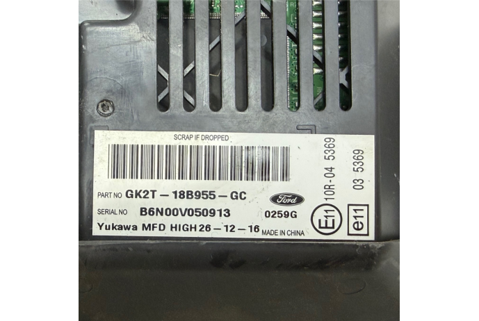 SCREEN GK2T-18B955-GC FORD TRANSIT CUSTOM DASH DISPLAY UNIT 2016 2017