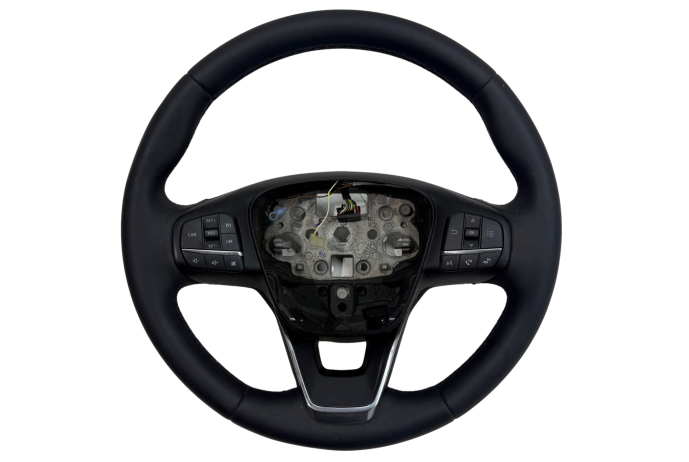 STEERING WHEEL JK21-3600-GC FORD TRANSIT CUSTOM MK9 LEATHER 2019-2024
