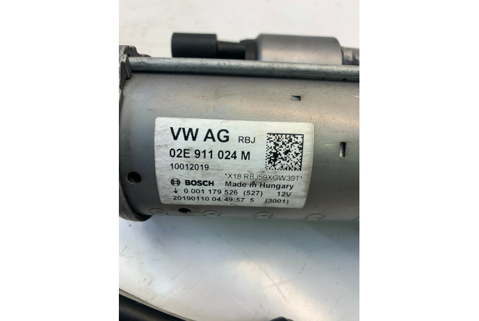 2019 VW VOLKSWAGEN TIGUAN 1.5 TSI MK2 STARTER MOTOR 02E911024M 350 MILES!