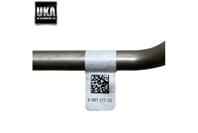 PIPE 8091175 BMW X3 X3M 3.0 TURBO TURBOCHARGER COOLANT RETURN HOSE S58 S58B30A