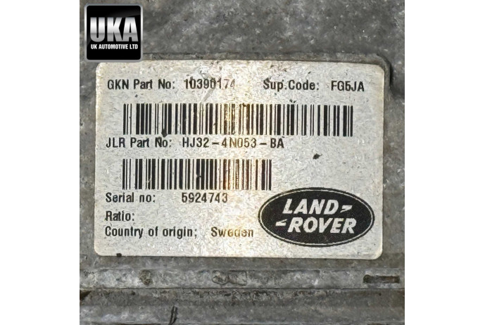 REAR AXLE RANGE ROVER EVOQUE DISCOVERY SPORT SUSPENSION SUBFRAME