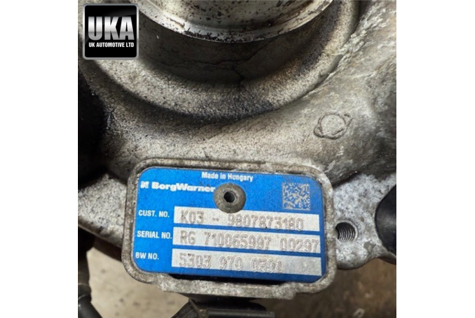 TURBO FORD CITROEN PEUGEOT 2.0 TDCI DIESEL TURBOCHARGER CHARGER EURO 6 NO.6