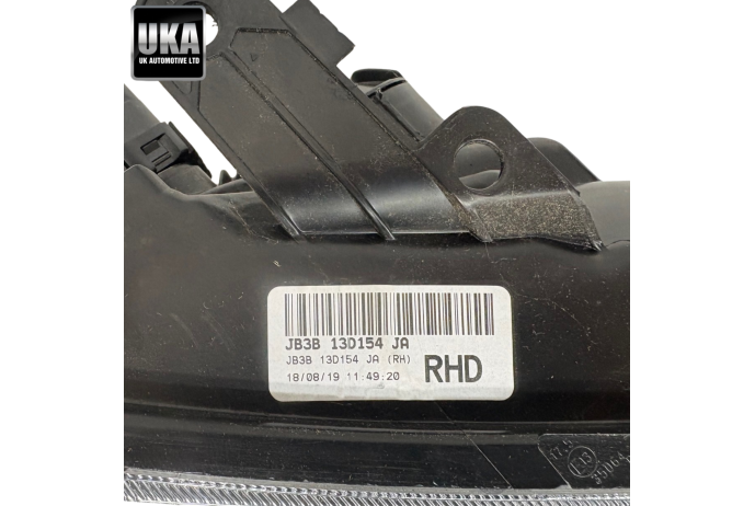 HEADLIGHT JB3B-13D154-JA FORD RANGER T6 2015-2019 DRIVERS RIGHT HEAD LIGHT LAMP