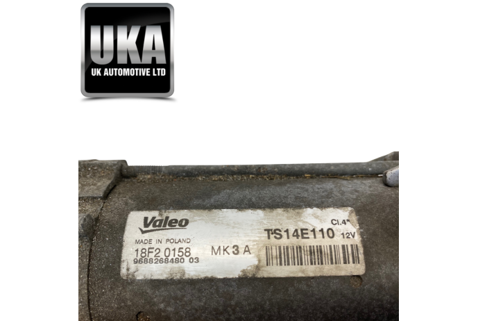 STARTER 9688268480 CITROEN C3 VTR HDI MK2 1.4 DIESEL DV46 2012 STARTER MOTOR