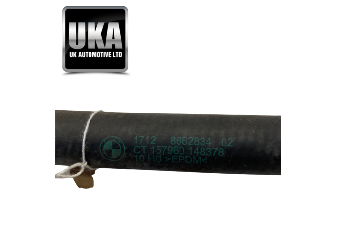 HOSE 8662834 BMW 118 1.5 PETROL 2019 2,300 MILES WATER COOLANT HOSE
