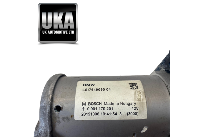 STARTER 7649090 MINI MK4 1.2 PETROL 2016 STARTER MOTOR