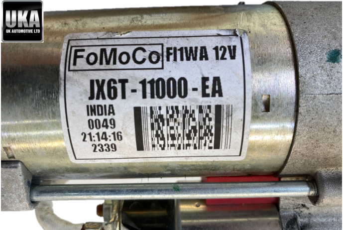 STARTER JX6T-11000-EA FORD FIESTA 1.0 MHEV HYBRID STARTER MOTOR 2020 2021