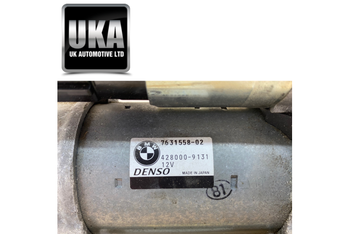 STARTER 7631558 BMW M4 3.0 F83 PETROL 2018 EURO 6 STARTER MOTOR