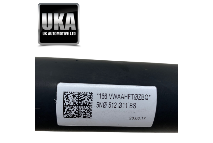 SHOCK 5N0512011BS AUDI Q3 2.0 TDI 2017 DIESEL REAR SHOCK ABSORBER DAMPER