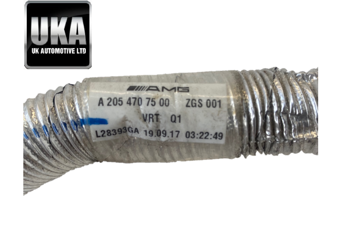MERCEDES C63 AMG 4.0 V8 TURBO FUEL PETROL HOSE PIPE - A2054707500 / 177.980