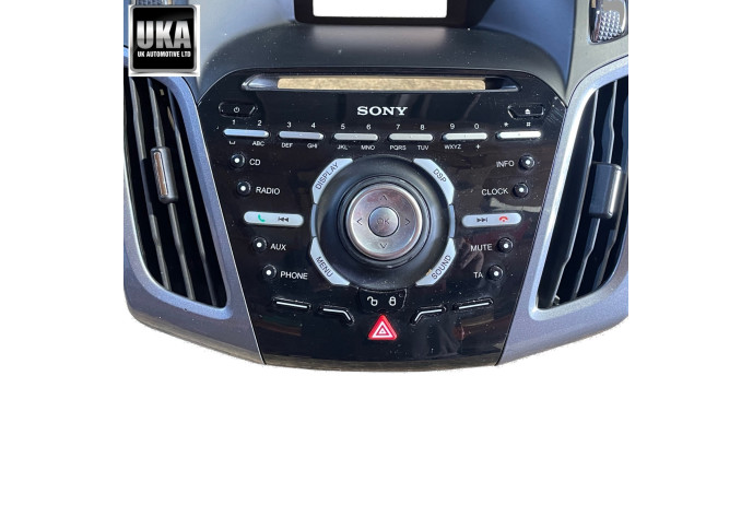 SONY BM5T-18K811-MA FORD FOCUS GRAND CMAX DASH DISPLAY CD PLAYER RADIO FACIA #8