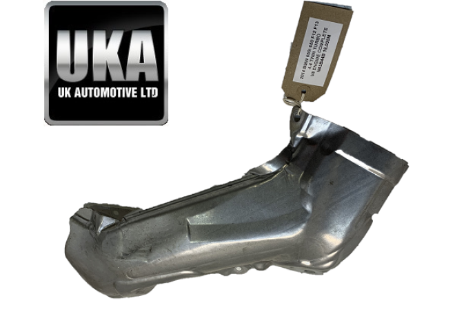 2014 BMW 650I F12 F13 4.4 TWIN TURBO V8 RIGHT SIDE TURBO HEAT SHIELD 757699905