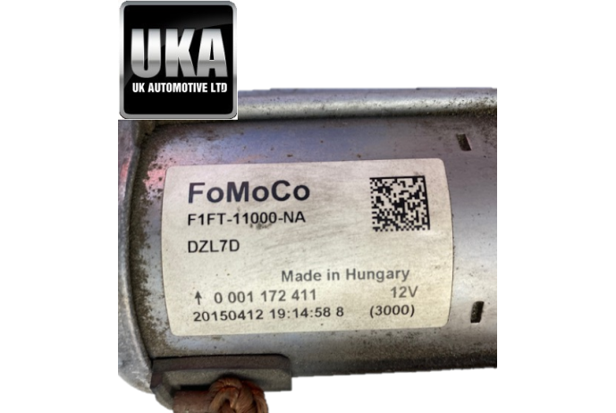 2011-2017 FORD FOCUS ST 2.0 240PS ECOBOOST FOMOCO STARTER MOTOR F1FT-11000-NA 