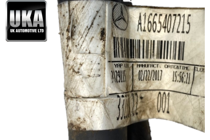 2018 MERCEDES BENZ  C 43 3.0 V6 AMG BATTERY POSITIVE CABLE SET LOOM A1665407215 