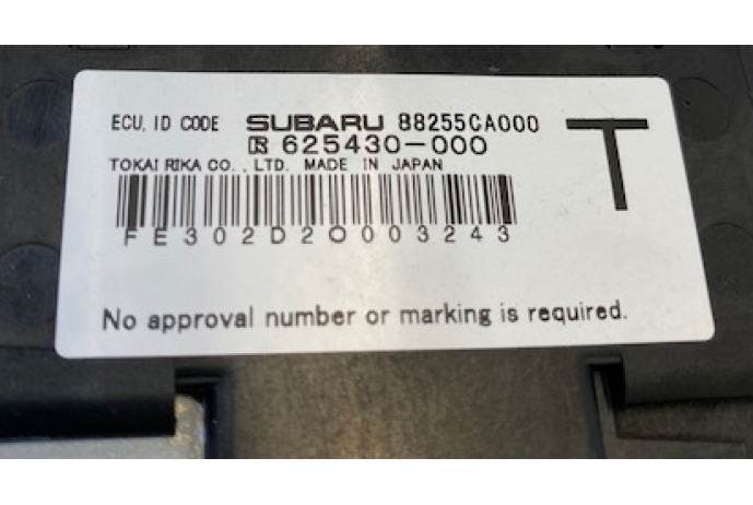 2015 TOYOTA GT86 D-4S MK1 MODULE ECU COMPUTER 625430-000