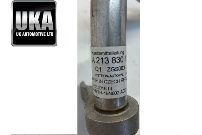 2017 MERCEDES E CLASS E220D AIR CONDITIONING HOSE PIPE A2138301900