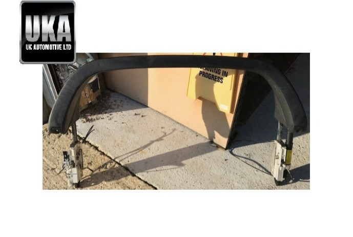 2002 MERCEDES SL SL500 R230 ROLL OVER BAR WITH HYDRAULIC CYLINDERS RAMS SENSORS