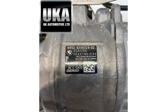 AC PUMP 9299328 BMW 420D DIESEL B47D20A DENSO AIR CON AIR CONDITIONING 2016