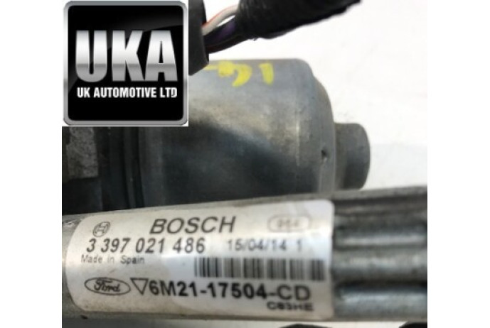 WIPER MOTOR FORD GALAXY S MAX PASSENGERS LEFT FRONT LINKAGE 6M21-17504-CD