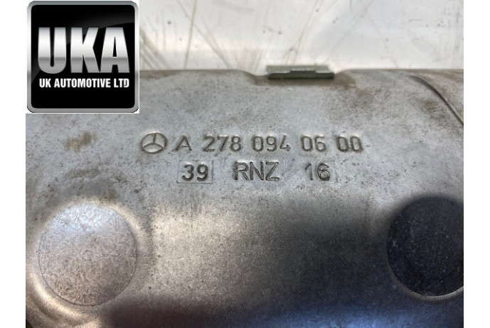 2017 MERCEDES GLE 63 S AMG 5.5 V8  HEAT SCREENING SHIELD  A2780940600