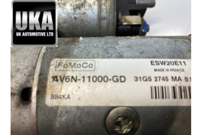 STARTER MOTOR AV6N11000GD FORD MONDEO 15-18 1.5 1499CC TDCI AV6N-11000-GD