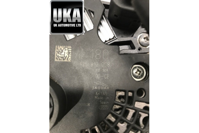 2017 RANGE ROVER EVOQUE 2.0 TD4 ALTERNATOR 180AMP 0 125 812 008